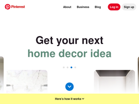 'pinterest.com' screenshot