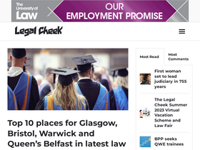 'legalcheek.com' screenshot