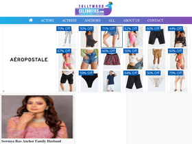 'tollywoodcelebrities.com' screenshot