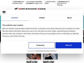 'wielrenner.shop' screenshot