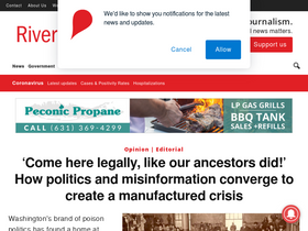 'riverheadlocal.com' screenshot