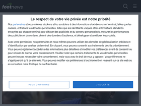 'footnews.be' screenshot