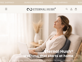 Eternal Hush homepage screenshot