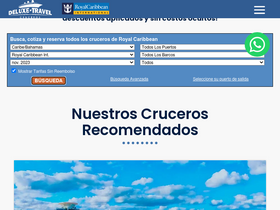 'deluxetravel.com.co' screenshot