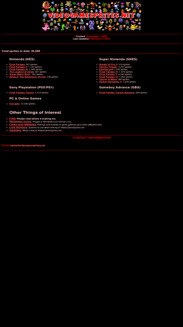 videogamesprites.net