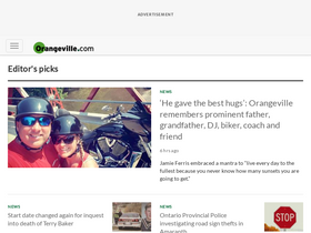 'orangeville.com' screenshot