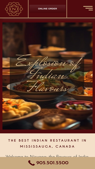 nirvanatheflavoursofindia.com