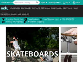 'sickboards.nl' screenshot
