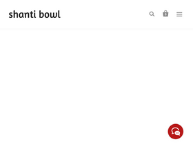 'shantibowl.com' screenshot