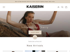 Kaiserin homepage screenshot
