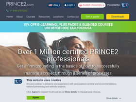 'prince2.com' screenshot