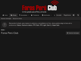 'forosperu.club' screenshot