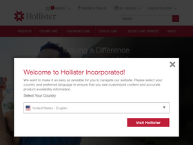 Is hollister store website down