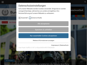 'dbwv.de' screenshot