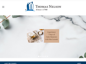 'thomasnelson.com' screenshot