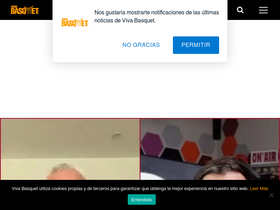 'vivabasquet.com' screenshot