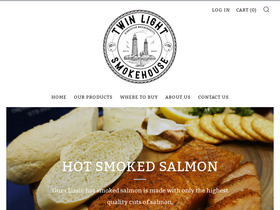 twinlightsmoke.com homepage screenshot