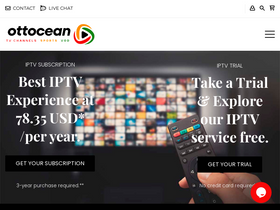 'ottocean.com' screenshot