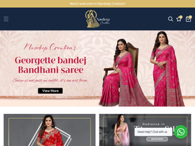 navdeepcreation.com homepage screenshot
