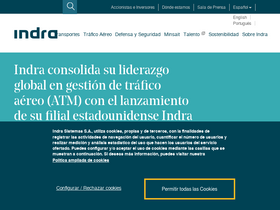 'indracompany.com' screenshot