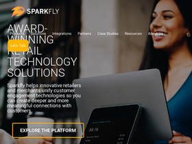 'sparkfly.com' screenshot
