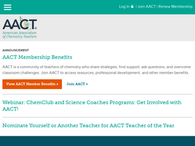 'teachchemistry.org' screenshot