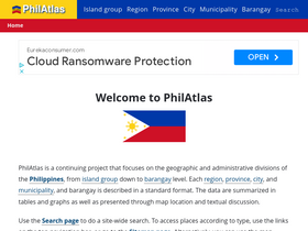 'philatlas.com' screenshot