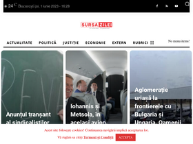 'sursazilei.ro' screenshot