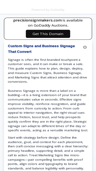 precisionsignmakers.com