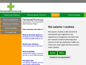'farmaciediturno.org' screenshot
