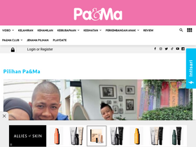 'majalahpama.my' screenshot