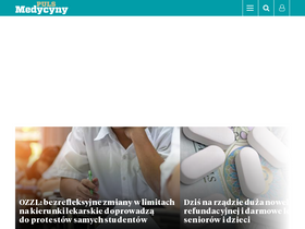 'pulsmedycyny.pl' screenshot