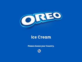 'oreoicecream.com' screenshot