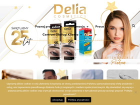 'delia.pl' screenshot