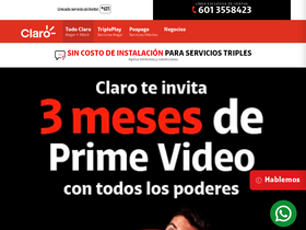 'contratarclaro.com.co' screenshot
