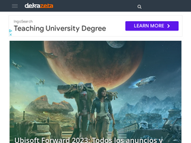 'dekazeta.net' screenshot