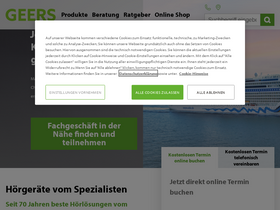 'geers.de' screenshot