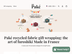 pake.fr website screenshot