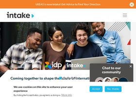 'intake.education' screenshot