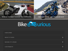 'bike-urious.com' screenshot