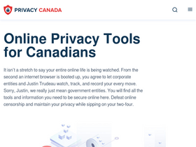 'privacycanada.net' screenshot