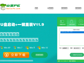 'baicaipe.com' screenshot