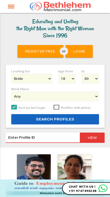 bethlehemmatrimonial.com
