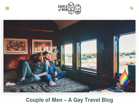 'coupleofmen.com' screenshot