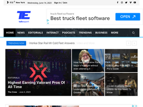 'talkesport.com' screenshot