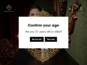 bosqueandco.com homepage screenshot