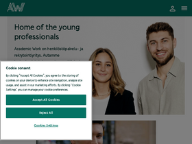 'academicwork.fi' screenshot