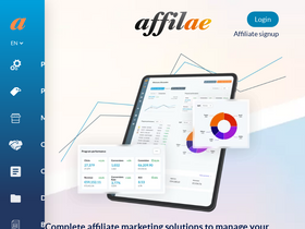 'affilae.com' screenshot