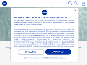 'nivea.nl' screenshot