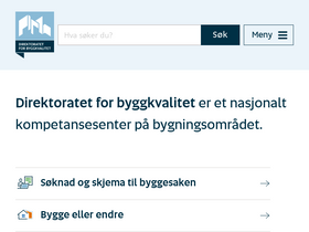 'dibk.no' screenshot